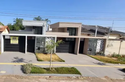 Casa geminada, 210m² no residencial l.m - bairro cardoso - aparecida de goiânia