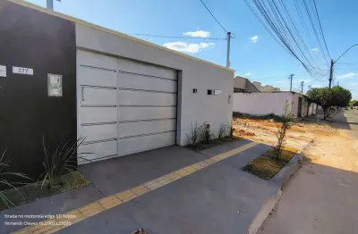 Casa 95m² com 3 quartos no residencial paraiso - senador canedo