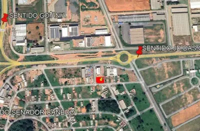 Terreno à venda, 1037 m² por r$ 470.000,00 - parque dos buritis  - senador canedo/go