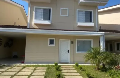 Casa mobiliada para locação no condomínio sunville – arujá, com 3 suítes e área gourmet completa