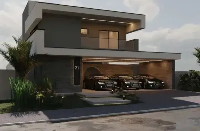 Casa em condomínio fechado com 4 quartos à venda na Jardins, Jardins Capri, Senador Canedo