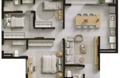 Apartamento com 3 quartos à venda na 235, 1580, Setor Leste Universitário, Goiânia