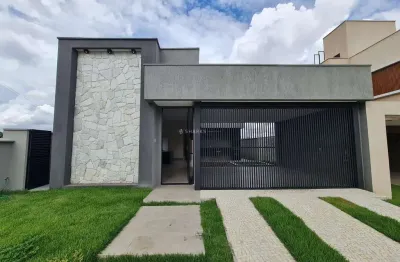 Casa em condomínio fechado com 3 quartos à venda na Rua das Quaresmeiras, Jardins Bolonha, Senador Canedo