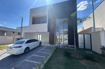 Casa em condomínio fechado com 4 quartos à venda na Cetina, Jardins Barcelona, Senador Canedo