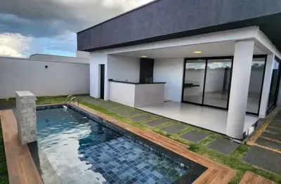 Casa em condomínio fechado com 3 quartos à venda na Lírio-do-vento, Jardins Nápoles, Senador Canedo