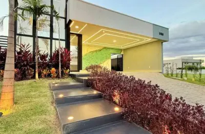 Casa em condomínio fechado com 3 quartos à venda na Alameda Noruega, Terras Alpha Residencial 1, Senador Canedo