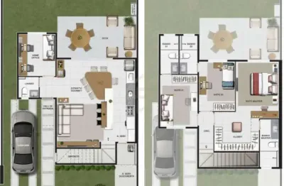 Casa em condomínio fechado com 4 quartos à venda na Jbc 02, Jardins Berlim, Senador Canedo