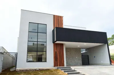 Casa em condomínio fechado com 3 quartos à venda na Avenida José Frauzino, Jardins Bolonha, Senador Canedo