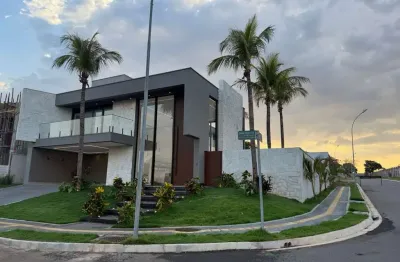Casa em condomínio fechado com 5 quartos à venda na Avenida Contorno dos Ipês, Residencial Goiânia Golfe Clube, Goiânia