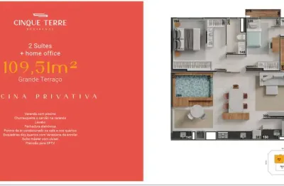 Apartamento com 3 quartos à venda na Avenida Castelo Branco, Setor Bueno, Goiânia