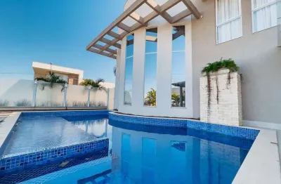 Casa em condomínio fechado com 5 quartos à venda na Rua dos Carvalhos, Jardins Lisboa, Goiânia