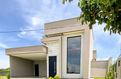 Casa em condomínio fechado com 3 quartos à venda na Alameda Noruega, Terras Alpha Residencial 1, Senador Canedo