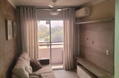 Apartamento semi mobiliado para locação no condomínio piazza boa esperança.