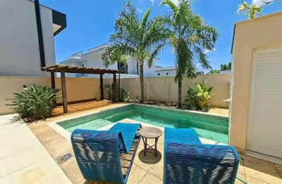 Casa em condomínio fechado com 3 quartos para alugar na alameda torres, 200, vale das laranjeiras, indaiatuba por r$ 10.500