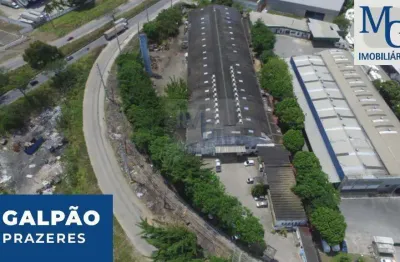 Galpão prazeres - 3.544 m² - galpão com 3544m² em prazeres