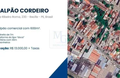 Barracão / Galpão / Depósito para alugar na Travessa Melqui Ribeiro Roma, Pina, Recife