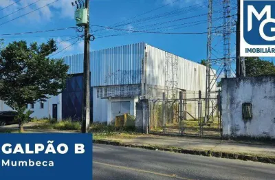 Galpão mumbeça - 430 m² - indústria para alugar no bairro guabiraba em recife/pe
