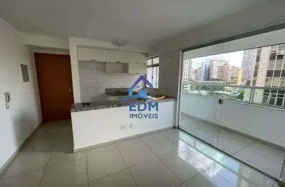 Apartamento para aluguel, 1 quarto, 1 suíte, 1 vaga, centro - belo horizonte