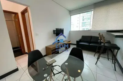 Apartamento para aluguel, 1 quarto, 1 vaga, lourdes - belo horizonte
