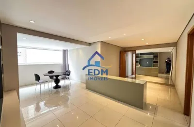 Apartamento com aproximadamente 100 m², 3 Quartos e lazer completo para locação no Buritis, Belo Horizonte, MG.