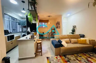 Apartamento com 2 quartos à venda no Gonzaga, Santos 