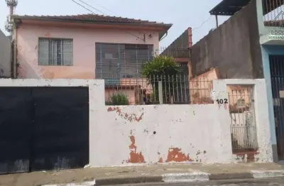 Terreno à venda com 2 casas, por r$ 350.000 - helena maria - osasco/sp