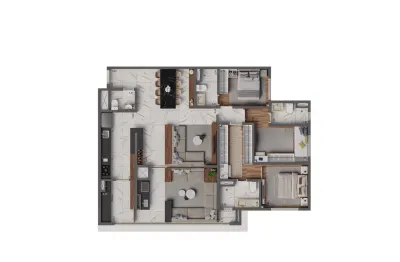 Apto pronto para morar, área de lazer completa, a 4 minutos da estação do metrô.