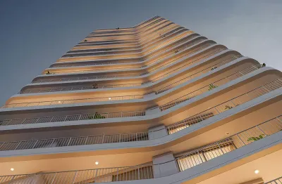 Apto em construção, área de lazer completa, entrega em jul/27.