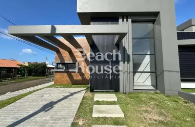 Conforto, tecnologia e lazer na zona nova – casa moderna de esquina com 3 quartos (1 suíte), churrasqueira, ar condicionado e automação alexa !!!