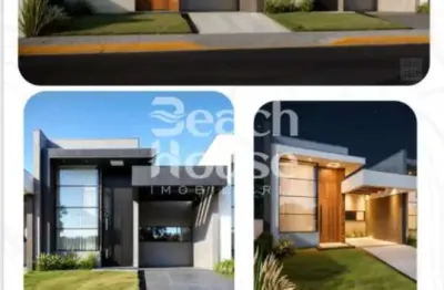 Ótima casa com pé direito elevado no condomínio santa luzia!