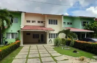 Casa em condomínio fechado com 4 quartos à venda na rua rua angélica motta, 58, parque 10 de novembro, manaus, 156 m2 por r$ 880.000