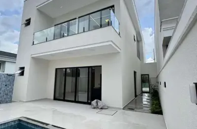 Casa em condomínio fechado com 4 quartos à venda na av avenida nathan xavier de albuquerque, 420, novo aleixo, manaus, 250 m2 por r$ 2.200.000