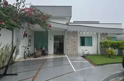 Casa em condomínio fechado com 3 quartos à venda na alameda carlota bonfim, 3269, ponta negra, manaus, 160 m2 por r$ 1.180.000