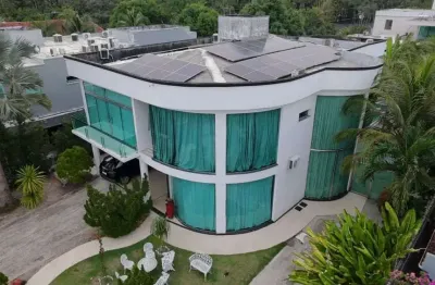 Casa em condomínio fechado com 4 quartos para alugar na av avenida do turismo, 1997, ponta negra, manaus, 600 m2 por r$ 25.000