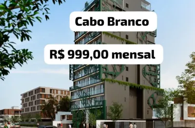 Flats e studios no cabo branco com conforto e sofisticação, pagamento facilitado com mensais de r$ 999,00