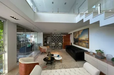 Casa com 4 quartos para alugar na rua das alpinéas, alphaville ii, salvador, 495 m2 por r$ 22.000
