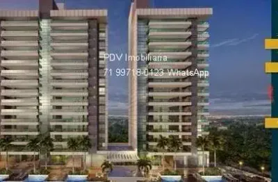 Apartamento com 4 quartos para alugar na avenida alphaville, 8, alphaville i, salvador, 205 m2 por r$ 11.000