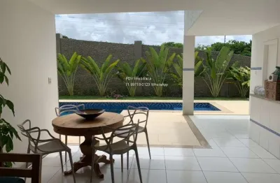 Casa com 5 quartos para alugar no alphaville ii, salvador , 490 m2 por r$ 20.000