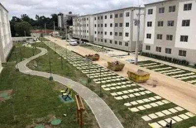 Apartamento 2 dormitórios para venda em pinhais, jardim cláudia, 2 dormitórios, 1 banheiro, 1 vaga