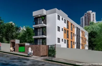 Apartamento para venda em pinhais, jardim amélia, 2 dormitórios, 1 banheiro, 1 vaga