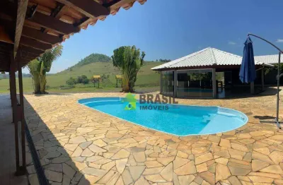 Sítio com 3 dormitórios à venda, 40000 m² por r$ 1.600.000,00 - centro - guaxupé/mg