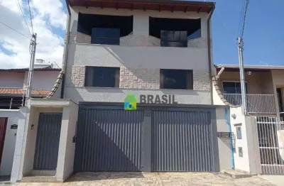 Casa com 4 dormitórios para alugar, 240 m² por r$ 2.300,00/mês - loteamento residencial santa clara ii - poços de caldas/mg