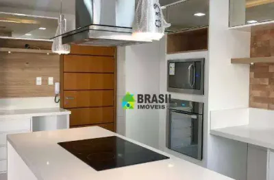 Apartamento com 3 dormitórios, 128 m² - venda por r$ 1.450.000,00 ou aluguel por r$ 4.035,00/mês - centro - poços de caldas/mg