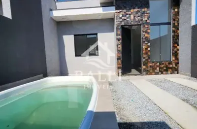 Casa com 2 quartos à venda em balneário céu azul, matinhos  por r$ 390.000