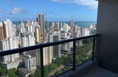 Apartamento 50m2 à venda na graça quarto e sala 1 suíte lavabo 1vaga nascente andar alto vista aberta novissímo como rece. do construtor r$ 750.000,00