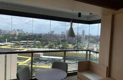 Venda stúdio 22m2 (novo) andar alto  vaga rotat. finamente decorado cam. das árvores  ven. r$ 380.000,00 - investidor imóvel alugado