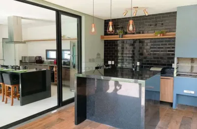 Casa condomínio - condomínio recanto santa bárbara - 4 dormitórios - 358m² - estuda permuta.