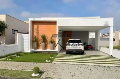 Casa térrea - mobiliada - caçapava - condomínio bela vista - 3 suítes - 150m²