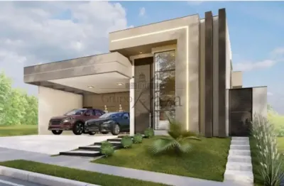 Casa em condomínio - caçapava - condomínio terras do vale - 3 dormitórios - 155m².