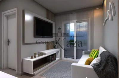 Apartamento - residencial dumont - jardim califórnia - jacareí - 46m² - 2 dormitórios.